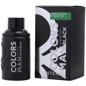 Benetton Colors Man Black Intenso - Kişilər Üçün Parfüm Suyu