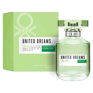 Benetton United Dreams Live Free - Qadınlar Üçün Tualet Suyu