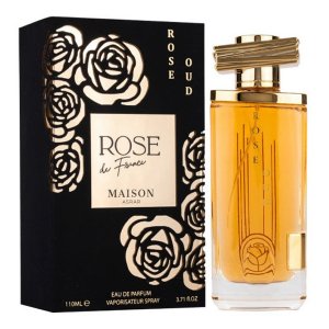 Maison Asrar Rose Du France Collection Rose Oud – Qadınlar Üçün Ətir Suyu