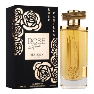 Maison Asrar Rose Du France Collection Rose Vanilla – Qadınlar Üçün Ətir Suyu